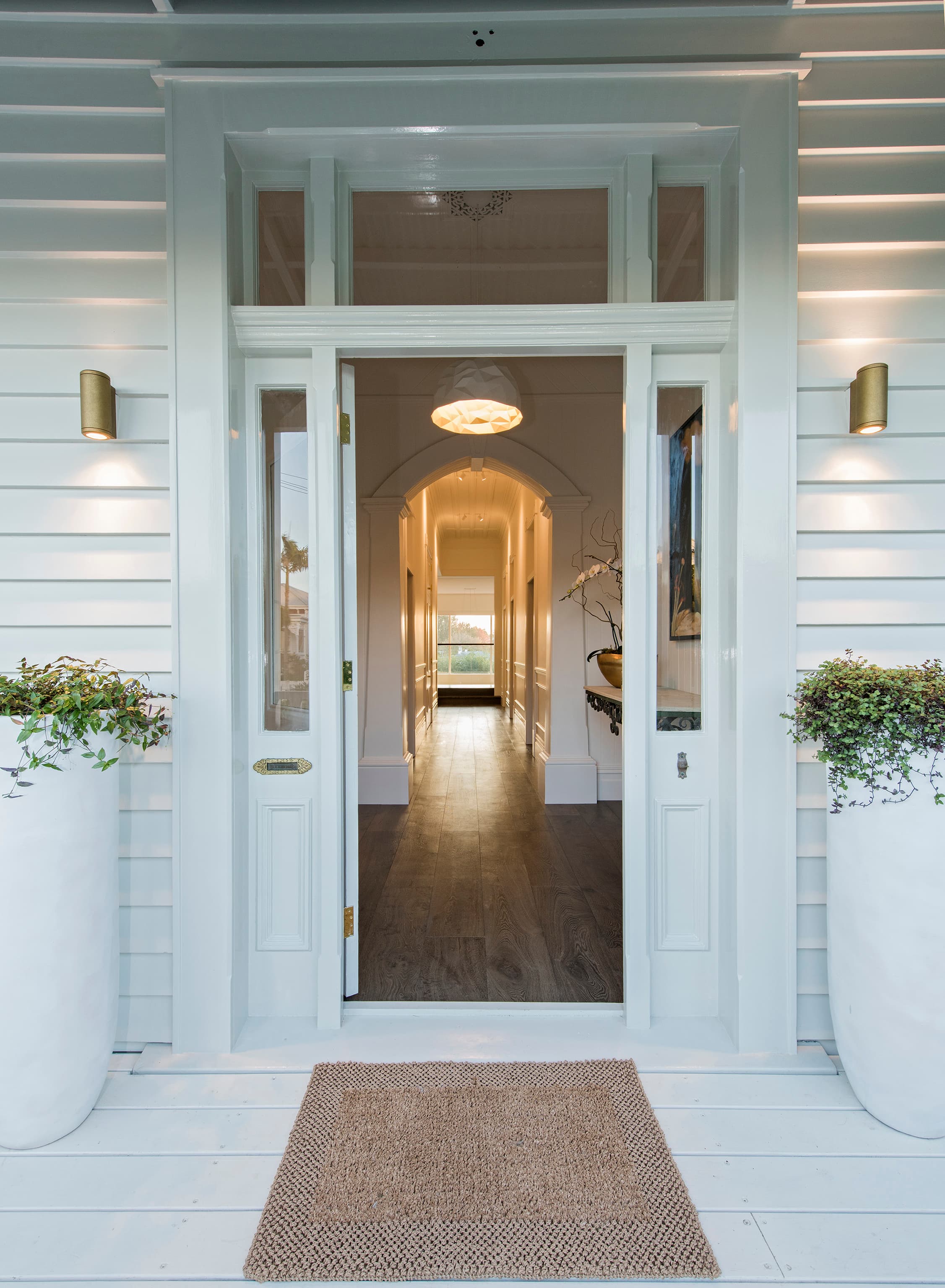 Ardmore Road, Ponsonby — villa renovation with double-height living and pool by McIntosh Design & Build